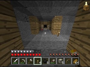 Minecraft 3D v0.5.1 in Scratch - Abandoned Mineshaft