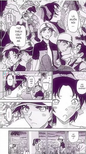 Tỏ Tình Thành Công của Heiji và Kazuha trong Detective Conan