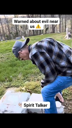529K views · 9K reactions | After moving this stone back on it's base, we started receiving communication. Not much happened before that. #fblifestyle #paranormal #cemetery #graveyard #JoinUs | The Paranormal Couple | Facebook