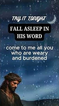 bible verses for sleep #shorts #bible #gospel