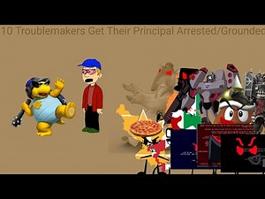 10 Troublemakers Get Their Principal Arrested/Grounded