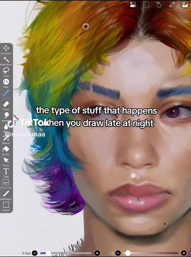 Drawing at Night: Strange Hallucination or Real Event?