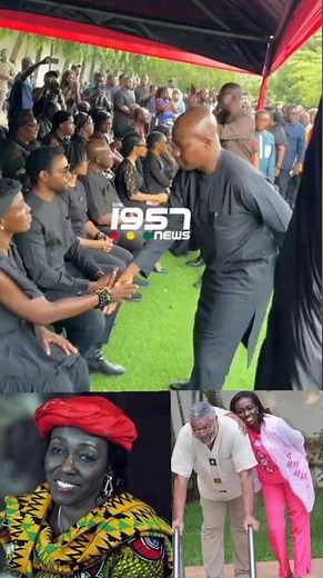 Members of Parliament led by the NDC Majority leader visits the late Nana Konadu Rawlings family