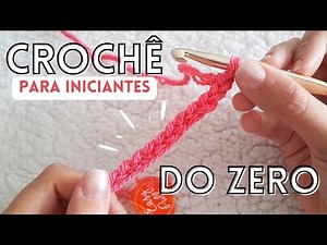 Como aprender a fazer crochê pela primeira vez