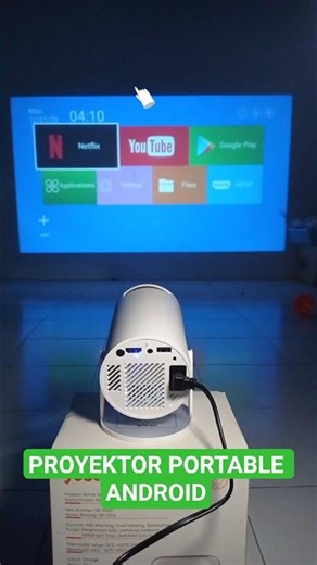 proyektor portable android #proyektormini (BELI: KLIK AFILIASI SHOPEE)