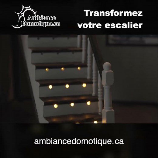 Rénovation d'escalier : Ajoutez de la lumière avec un système LED intelligent"