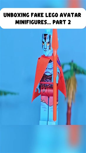 Unboxing FAKE LEGO AVATAR Minifigures... #LEGO #LEGOTikTok #Fireplace #CozySeason #ASMRTikTok