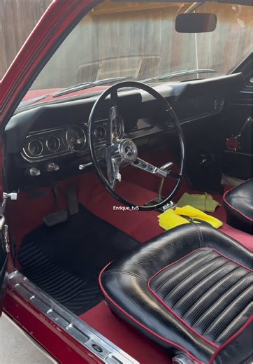 1966 ford mustang interior #ford #mustang #cars