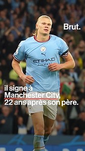 952K views · 8.6K reactions | 20 buts en 13 matchs, 3 triplés d'affilée... il réalise un début de saison hallucinant. Voici l'histoire d'Erling Haaland, l'attaquant norvégien de Manchester City. | Brut | Facebook