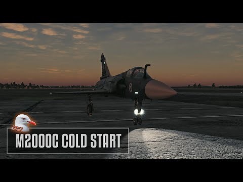 DCS World : Mirage M2000C Cold Start Tutorial