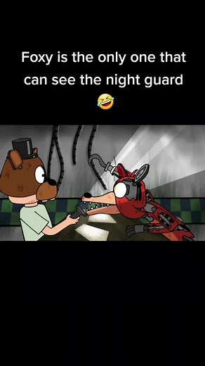 Foxy and the Night Guard | Hilarious FNAF Skit