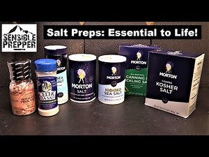 Salt Preps: Uses, Types and How to Store!