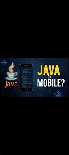 JavaMobile par Java coding easy! 🚀#JVDroid #JavaOnMobile #LearnCodingWithSunil