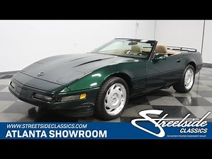1992 Chevrolet Corvette Convertible for sale | 5751-ATL
