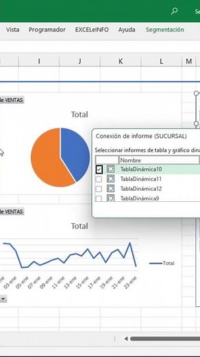 Connect a Slicer to Multiple PivotTables in Excel #shorts