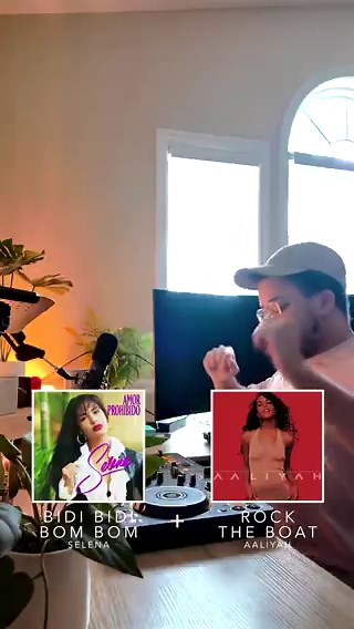 selena’s ‘bidi bidi bom bom’ meets ‘rock the boat’ by aaliyah. 💞two legends who left way too soon. we miss you! 🕊️