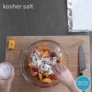 Capture that fleeting moment when peaches are flavor-rich and flawless by whipping up this delicious pie. Pro tip: serve it hot with a scoop of vanilla ice cream for an extra treat! https://trib.al/0qRrkb2 | Martha Stewart