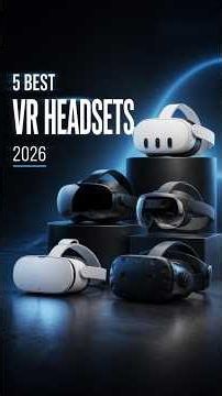 5 Best VR Headsets of 2026 #tech2026 #gamingsetup #hometheater #240hzmonitor #appleipadprom5 #asusr