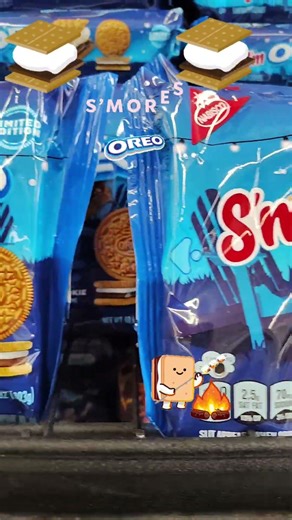 SM'OREO #shorts #smores #oreos #cookies #walmart #newsnackalert #limitededition