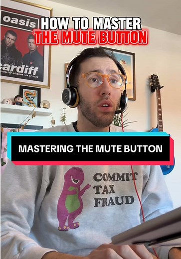 Mastering the mute button is no easy task #work #customerservice #funny #relatable