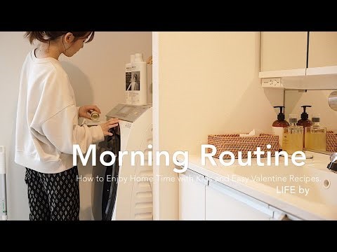 [Morning routine to spend with children who are closed] Ingenuity to enjoy life
