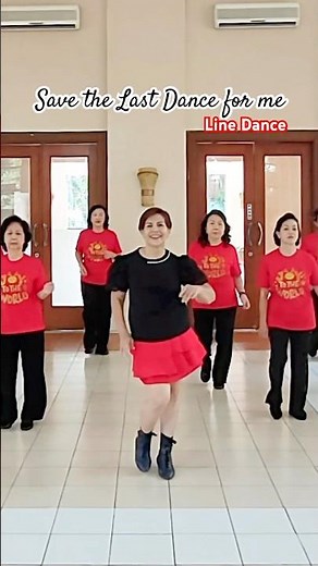 Save the Last Dance for me Line Dance cause #youmakemedance #shorts #linedance #linedancelover