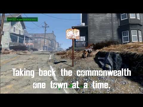 Fallout 4 - PS4 Building Concord Hardware Store with workshop toolboxes mod