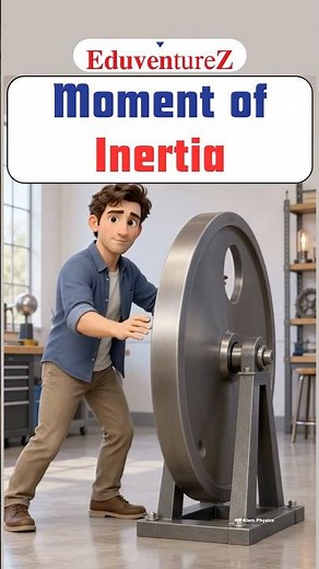 Ring vs Disc: Whose Moment of Inertia is More? 🤯 | Physics #Shorts