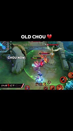 OLD CHOU WAS DIFFERENT 🥀💔 #iNSECTION #MLBBCreator #MLBBNinja