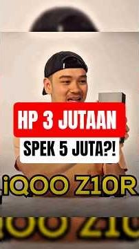 iQOO Z10R Ngerusak Harga Pasar! 😱🔥 #iqooz10r #gadgetin