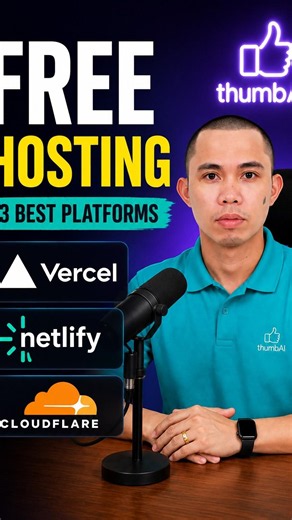 3 FREE Hosting Platforms for Your Website 🚀