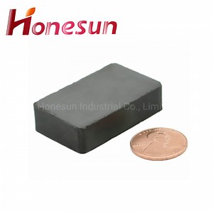 [Hot Item] Free Sample Available Block Shape Strontium Ferrite Magnet