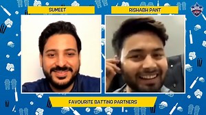 2.4M views · 161K reactions | "Mazaa aata hai batting karne mein inn sab ke saath" 卵亂 Rishabh Pant discloses the list of batsmen that he loves batting with the most ️ #YehHaiNayiDilli | Delhi Capitals | Facebook
