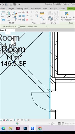 Rooms in Revit - watch full tutorial #autodeskrevit #architecture #bim #revittutorial #home #revit