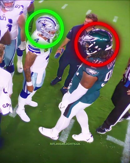 Dak Prescott Vs Jalen Carter🔥🔥