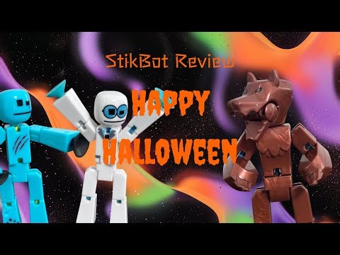 Stick with me on this one! Stikbot Review (Halloween Special)