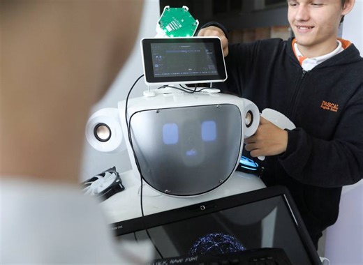 Meet AInstein, the robot with ChatGPT creating a stir in Cyprus classrooms | The National