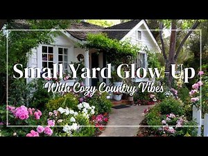 Rustic Front Yard Makeover Ideas 🌾 Small House Landscaping with Country Cottage Style