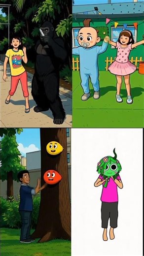 Enjoy this fun AI animated short video! 🎉Made with AI cartoon characters for entertainment purposes