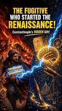 THE FUGITIVE WHO STARTED THE RENAISSANCE! 🏛️🔥 #shorts #renaissance #history