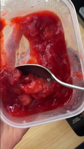 Easy Strawberry Frozen Yogurt Recipe (Ninja Creami)