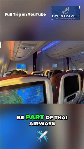 Thai Airways: Service is BACK and Better Than Ever! #shorts 👀