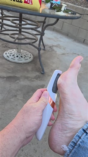 Get smooth, soft feet in minutes with this rechargeable callus grinder. Designed to safely and effectively remove rough skin, calluses, and dead skin, it delivers salon-quality results right at home. The powerful motor provides consistent grinding without pulling or discomfort, while the ergonomic design makes it easy to control. Cordless and USB rechargeable, it’s perfect for regular foot care without messy pumice stones or expensive spa visits. Features: • Rechargeable, cordless convenience • 
