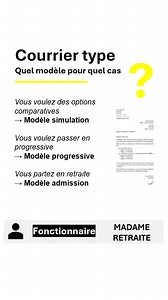Vous partez en retraite, vous souhaitez une retraite progressive ou simplement une simulation CNRACL ? Voici les 3 modèles indispensables : ✔ Admission à la retraite ✔ Retraite progressive ✔ Demande de simulation Ce sont les modèles les plus clairs et les plus adaptés pour faciliter le travail de votre service retraite. Ils évitent les retours, les erreurs, et accélèrent le traitement. #Retraite #FonctionPublique #CNRACL #RetraiteProgressive #AgentsTerritoriaux #DRH #RetraiteFonctionPublique #Ma