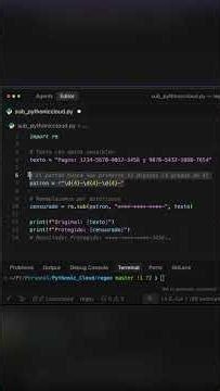 ¿Sigues borrando datos sensibles a mano? ✋ Hazlo como un SENIOR con Python 🐍 #regex #python