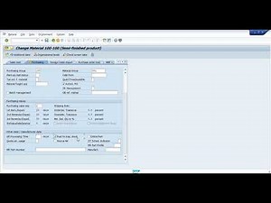 How To Default Quality Inspection Stock Type In SAP (PO)