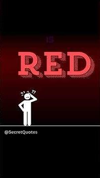 If Red is your Favorite Color…this will feel personal 💞🔥#psychology #philosophy #fyp