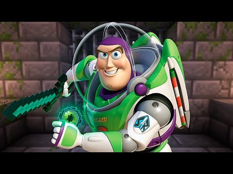 Buzz Lightyear Speedruns Minecraft