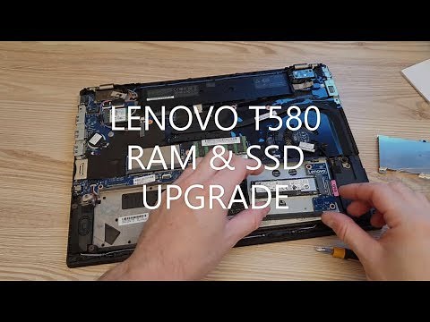 Lenovo ThinkPad T580 RAM & SSD Upgrade – Step-by-Step Installation Guide