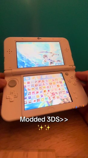 Custom Modded 3DS with Over 4500 Games